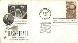 Honoring Basketball and Its Inventor Dr. James Naismith First Day Cover