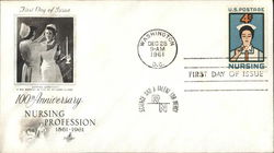 100th Anniversary Nursing Profession 1861-1961 First Day Cover