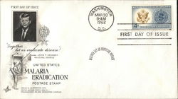 United States Malaria Eradication First Day Cover