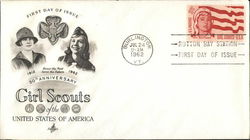 50th Anniversary Girls Scouts of the United States of America First Day Cover
