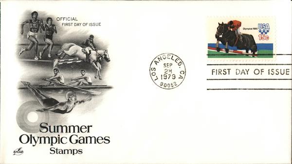 Summer Olympic Games1979 First Day Covers