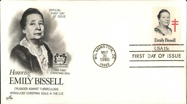 Honoring Emily Bissell Crusader Against Tuberculosis. Introduced Christmas Seals in the U.S.