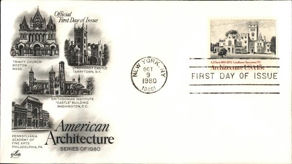American Architecture Series of 1980 First Day Covers