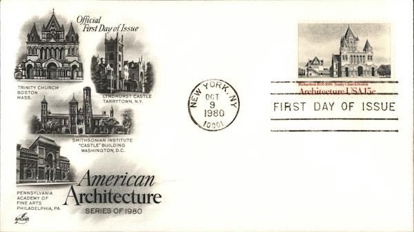 Celebrating American Architecture First Day Covers