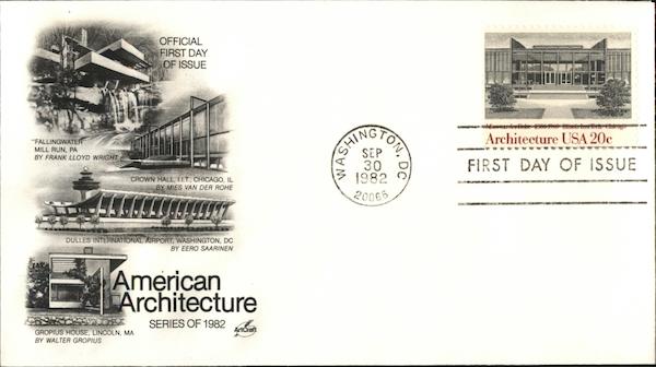 American Architecture First Day Covers