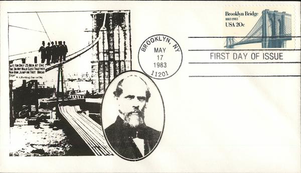 Brooklyn Bridge 1883 - 1983 First Day Covers