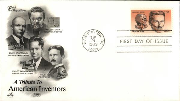 A Tribute to American Inventors 1983 First Day Covers