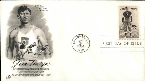 Jim Thorpe First Day Covers