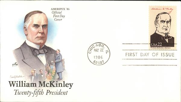William McKinley First Day Covers