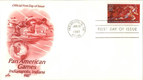 Pan American Games First Day Covers