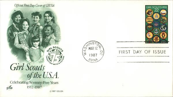 Girl Scouts of the U.S.A. First Day Covers