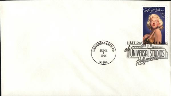 Universal Studios Hollywood First Day Covers