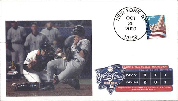 Baseball World Series 2000 Game 5 -Shea Stadium - Oct 26,2000
