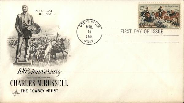 100th Anniversary of the Birth of Charles M. Russell, The Cowboy Artist