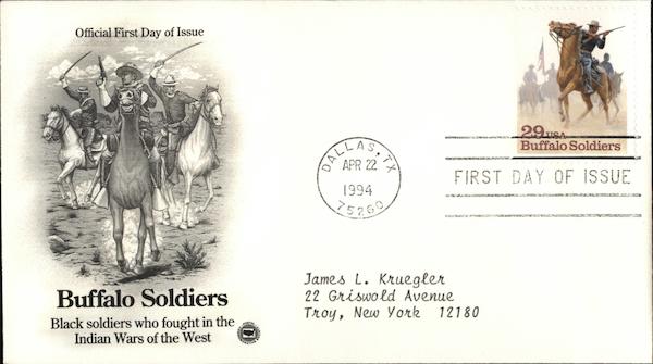 Buffalo Soldiers First Day Covers