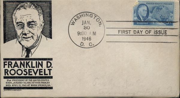 Franklin D. Roosevelt, 31st President of the United States