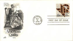 American Quilts First Day Cover