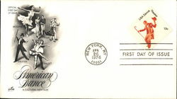 American Dance - A Cultural Heritage First Day Cover