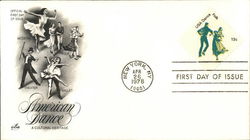 American Dance - A Cultural Heritage First Day Cover
