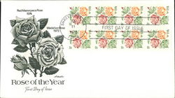 Rose of the Year First Day Cover