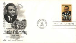 Honoring Martin Luther King 1929-1968 First Day Cover