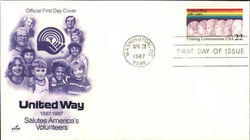 United Way 1887-1967 First Day Cover