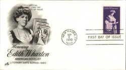 Honoring Edith Wharton First Day Cover