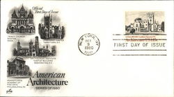 American Architecture Series of 1980 First Day Cover