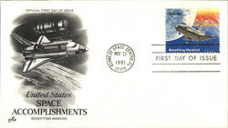 United States Space Accomplishments Benefiting Mankind First Day Cover