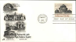 American Architecture Series of 1981 First Day Cover