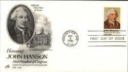 Honoring John Hanson, First President of Congress First Day Cover