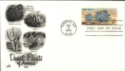 Desert Plants of America 1981 First Day Cover