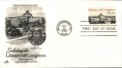 Saluting the Library Congress First Day Cover