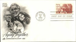 Aging Together Commemorative Stamp - 1982 First Day Cover