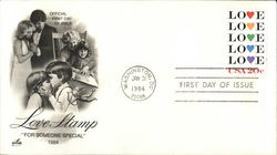 Love Stamp For Someone Special 1984 First Day Cover