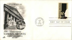 50th Anniversary National Archives and Records Service 1934-1984 First Day Cover
