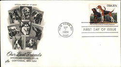 Our Best Friends First Day Cover