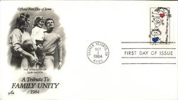 A tribute to Family Unity 1984 First Day Cover