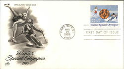 Winter Special Olympics - 1985 First Day Cover