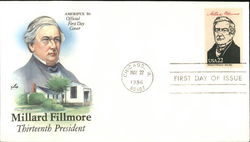 Millard Fillmore First Day Cover