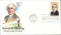 Warren G. Harding First Day Cover