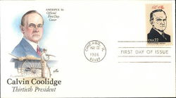 Calvin Coolidge First Day Covers First Day Cover First Day Cover First Day Cover