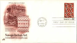 Navajo Indian Art First Day Cover