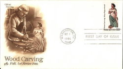 Wood Carving First Day Cover