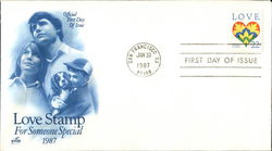 Love Stamp For Someone Special 1987 First Day Cover