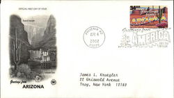 Greetings From Arizona First Day Cover