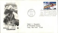 Greetings from Colorado First Day Cover