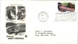 Greetings from West Virginia First Day Cover