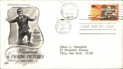 50th Anniversary Talking Pictures 1927-1977 First Day Cover