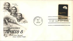 Saluting Apollo 8 U.S. First Manned Lunar Orbital Flight First Day Cover